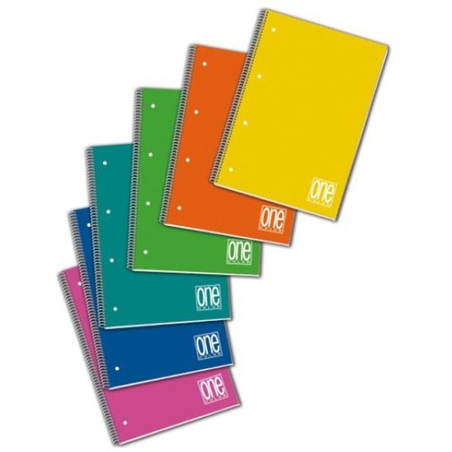 Quaderno spirale one color - spirale,