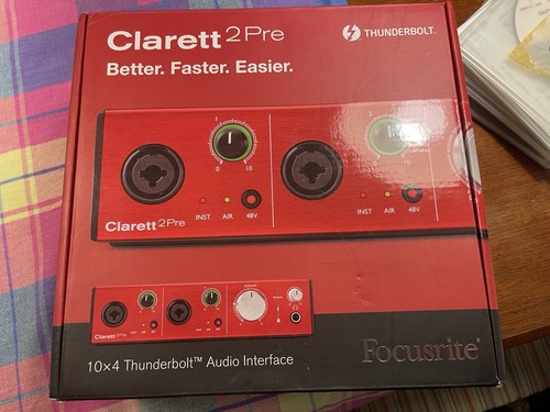 Focusrite clarett 2pre usb - focusrite,