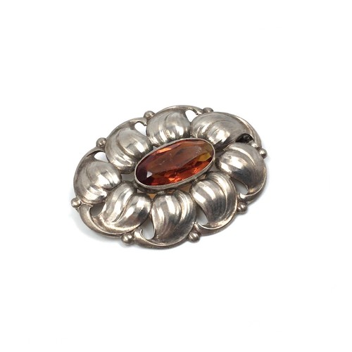 Spilla antica argento 835 - spilla, in