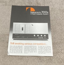 NAKAMICHI 700II 3 HEAD