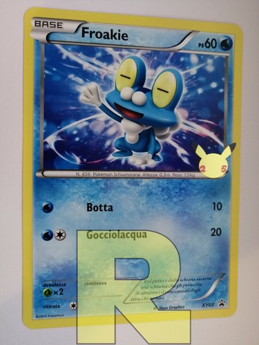Froakie carta gigante - froakie, ®