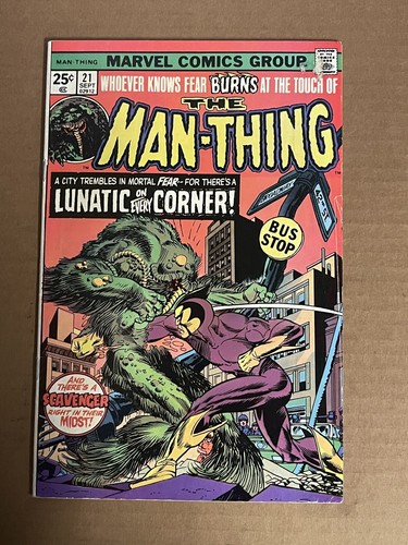 Man thing prima - #21, stampa