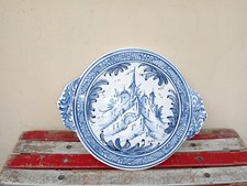 albisola vassoio piatto in ceramica laca albisola firmato Aresi