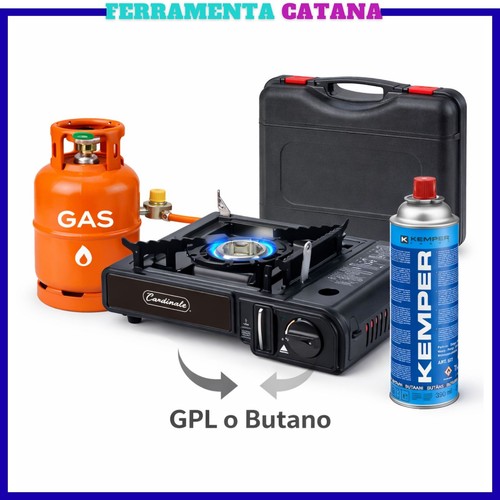 Fornello campeggio gas - a,