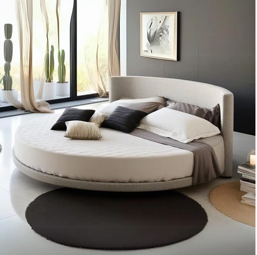 Letto rotondo matrimoniale - letto,