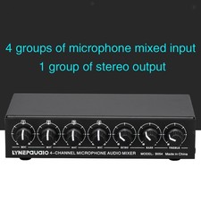 Mixer audio per microfono a 4