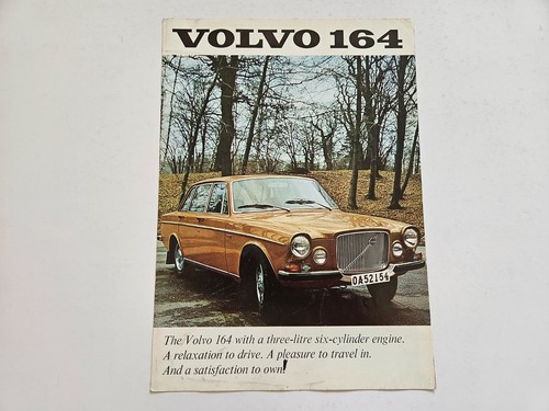 Volvo 164 brochure - volvo,