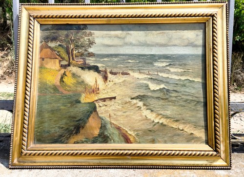 Museale marina olio tela - museale,