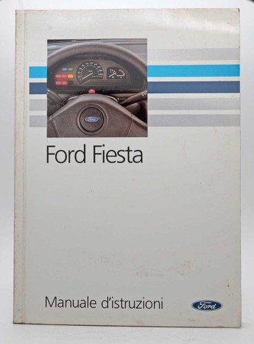 Ford fiesta 1990 libretto uso - 1990,