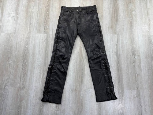 Pantalone uomo western - , pelle
