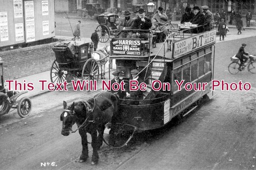 640 horse tram - -,