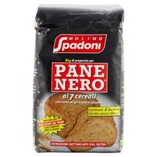 Molino Spadoni  preparato per Pane Nero ai 7 cereali  1 kg