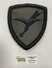 PATCH-TOPPAOMERALE MILITARE DELLA BRIGATA PARACADUTISTI FOLGORE COLORE VERDE
