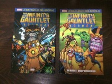 Marvel Le Battaglie del Secolo "The Infinity Gauntlet" n.13 e 14 Panini Comics. 