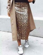 ZARA GONNA LUNGA IN MAGLIA