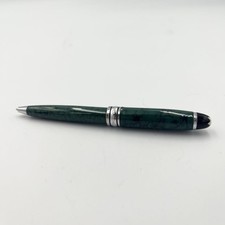 Montblanc Meisterstuck Platinum Mozart penna marmo verde scuro 4,1 pollici