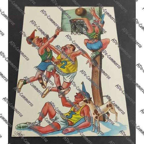 Cartolina illustratore gep - cartolina,