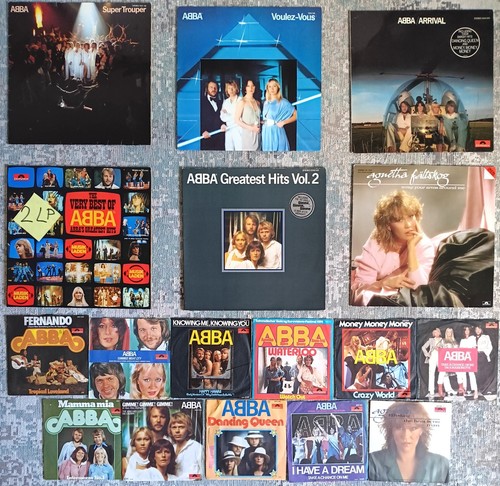 18x abba sammlung - abba, hits