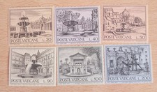 6 Francobolli Nuovi Città del