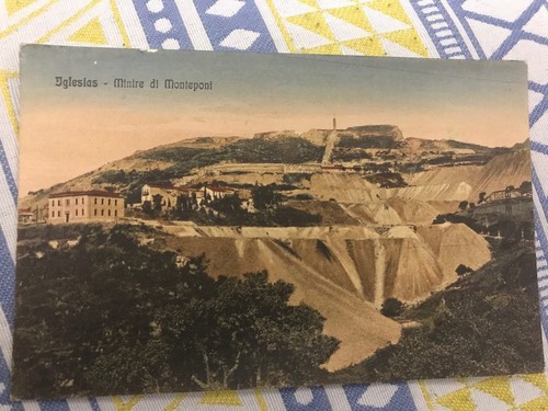Cartolina iglesias miniera - cartolina,