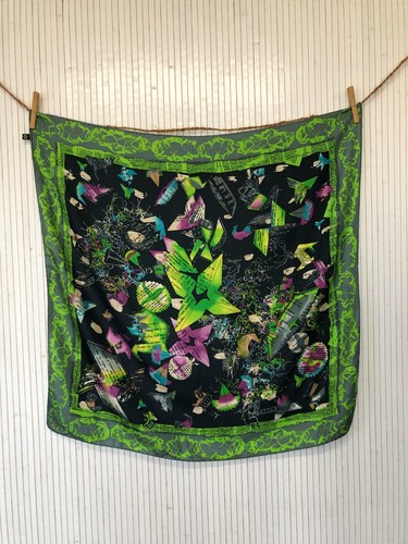 Foulard quadrato seta 90cm - quadrato, in