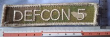 Patch DEFCON 5 Ricamata con