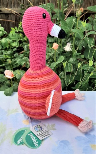 Grande fenicottero rosa - 40, cm