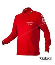 Polo manica lunga Galaxi tg.L - Croce Rossa Italiana