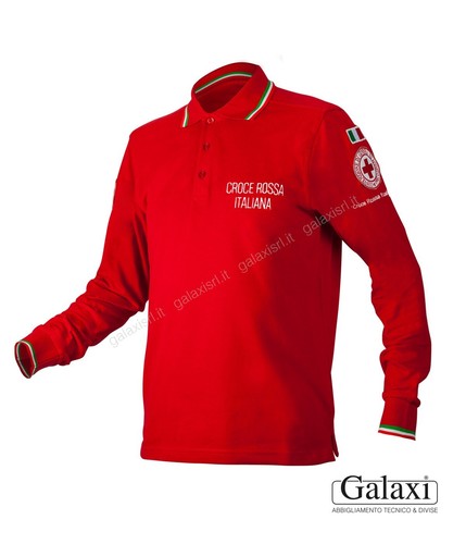 Polo manica lunga galaxi l - lunga,