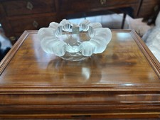 Vaso in cristallo ciotola svuotatasche vintage