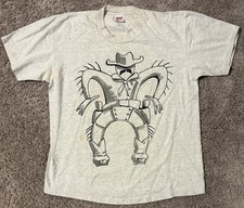 T-shirt uomo vintage grigio