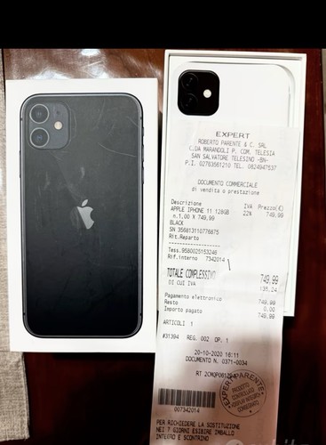 Apple iphone 128gb bianco - 11,