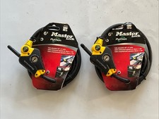 (Qtà 2) Master 6' Lock Black