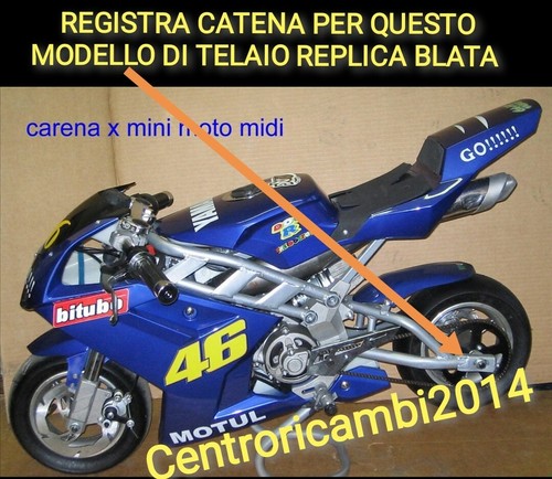 Registra catena per - per, minimoto