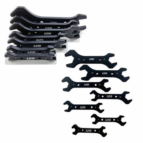 Upr 7pc aluminum wrench set - aluminum,