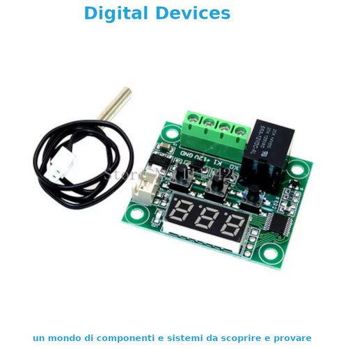 Termostato digitale w1209 - termostato,