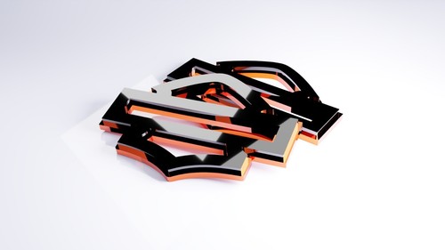 Emblema harley davidson - davidson, bar