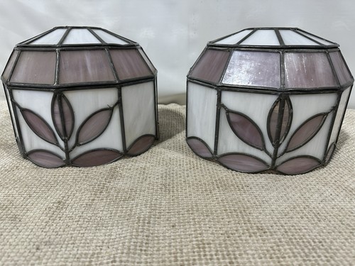 Coppia paralumi vintage in - coppia,