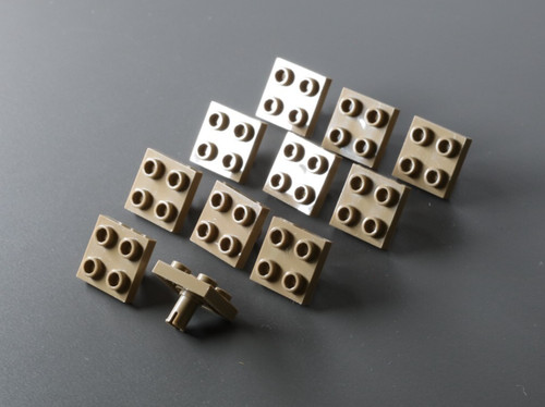 Lego technic 11x plate con - lego, technic:
