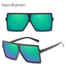 Occhiali da sole GREEN uomo/donna - fashion big - VERDE moda estate 2021 VIPS