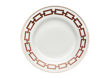Richard Ginori - Catene Rosso Scarlatto - Servizio Piatti 36 Pezzi - 12 persone