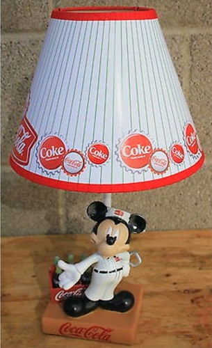 Lampada topolino coca cola - lampada,