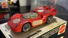 Hot Wheels Vintage 1970 Sizzlers Ferrari 512 S Can Am redline con cubo
