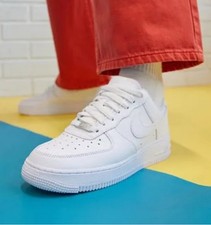 Nike Air Force 1 '07 Scarpe da Ginnastica per Uomo - White/White, EU 43