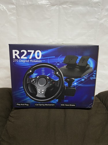 Volante gaming racing - gaming, con