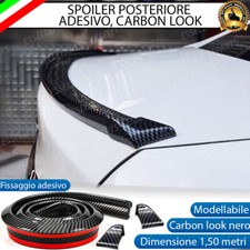 SPOILER POSTERIORE PER JEEP CHEROKEE KJ ADESIVO CARBON LOOK