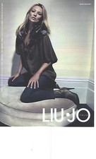 PUBLICITE ADVERTISING 2011  LIU.JO Kate MOSS en est l'égerie haute couture