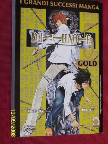 Death note gold luxe - gold, n°5-con