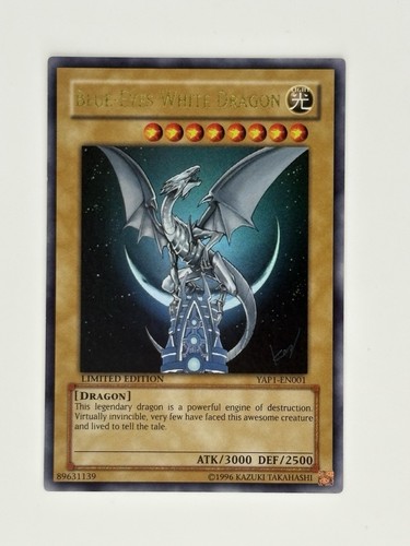 Blue eyes white dragon - white,