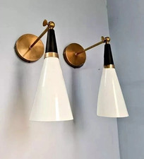 Lampada da parete in ottone